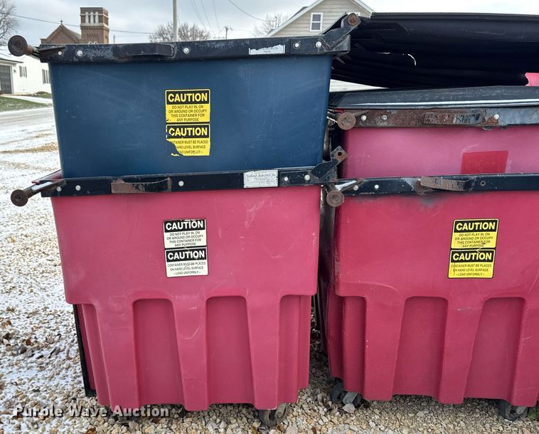 image for item EG7038 (8) Nedland Industries Inc. dumpsters