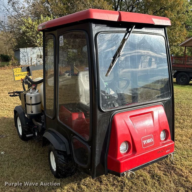image for item EG7910 2004 Toro Multipro 1250 turf sprayer
