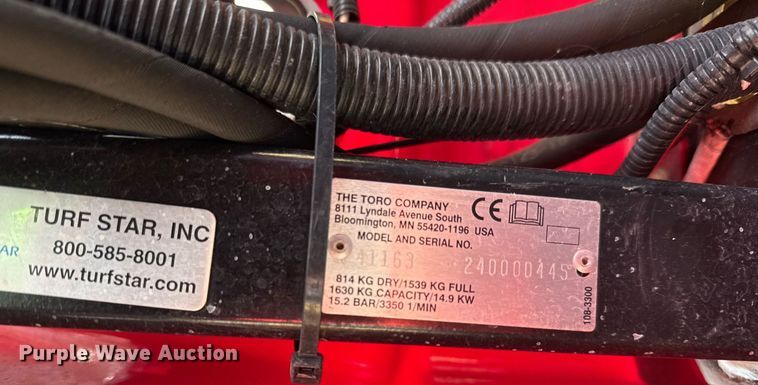 image for item EG7910 2004 Toro Multipro 1250 turf sprayer