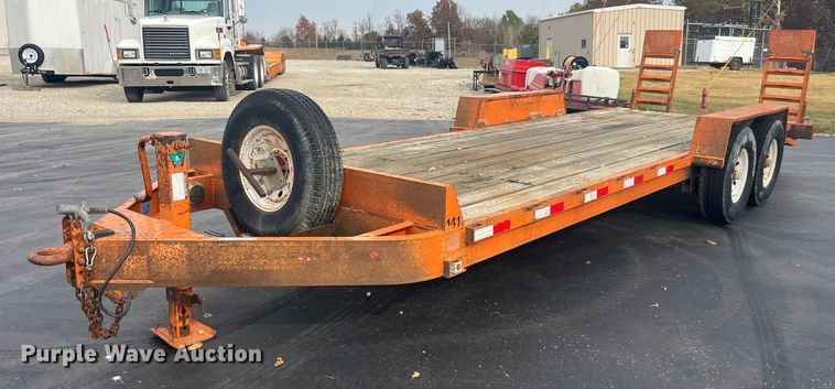 image for item EH2922 1998 Kiefer equipment trailer