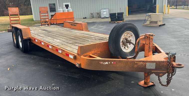 image for item EH2922 1998 Kiefer equipment trailer