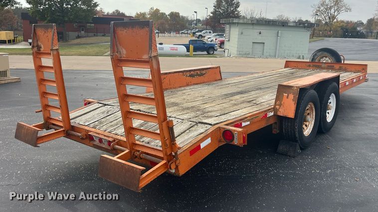 image for item EH2922 1998 Kiefer equipment trailer