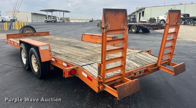 image for item EH2922 1998 Kiefer equipment trailer