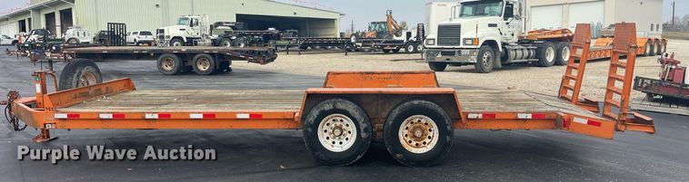 image for item EH2922 1998 Kiefer equipment trailer