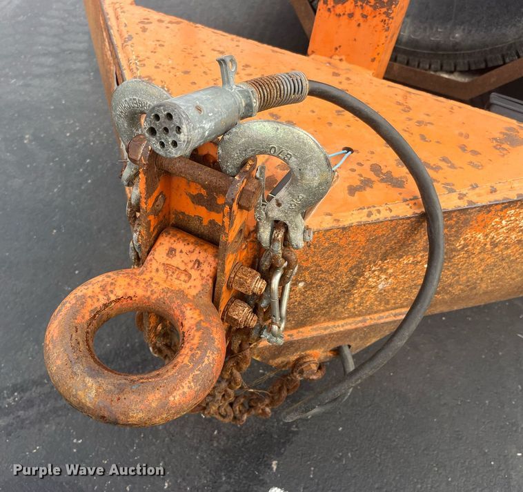 image for item EH2922 1998 Kiefer equipment trailer