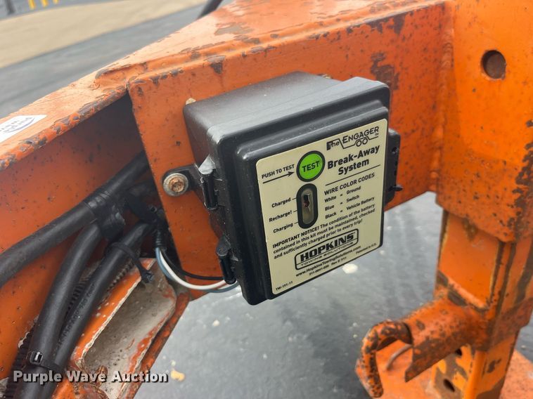 image for item EH2922 1998 Kiefer equipment trailer