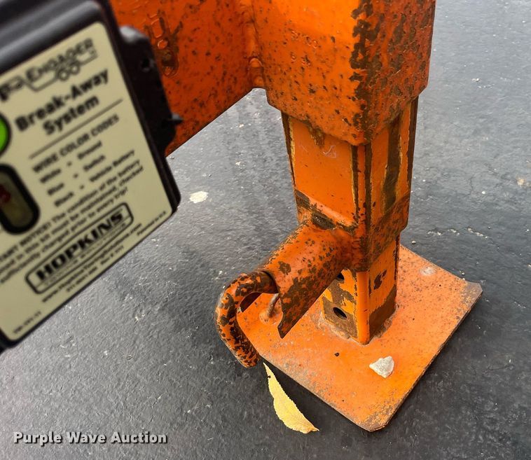 image for item EH2922 1998 Kiefer equipment trailer