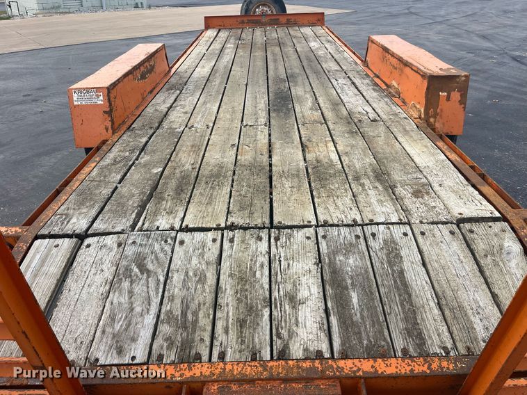 image for item EH2922 1998 Kiefer equipment trailer