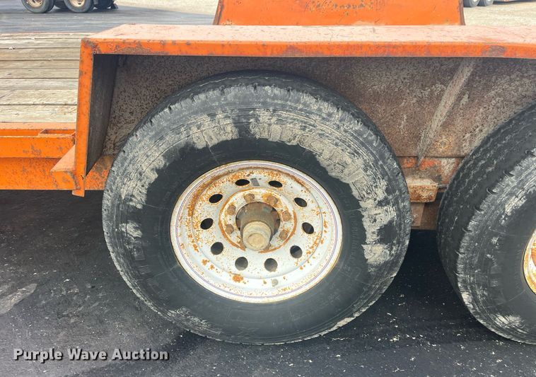 image for item EH2922 1998 Kiefer equipment trailer