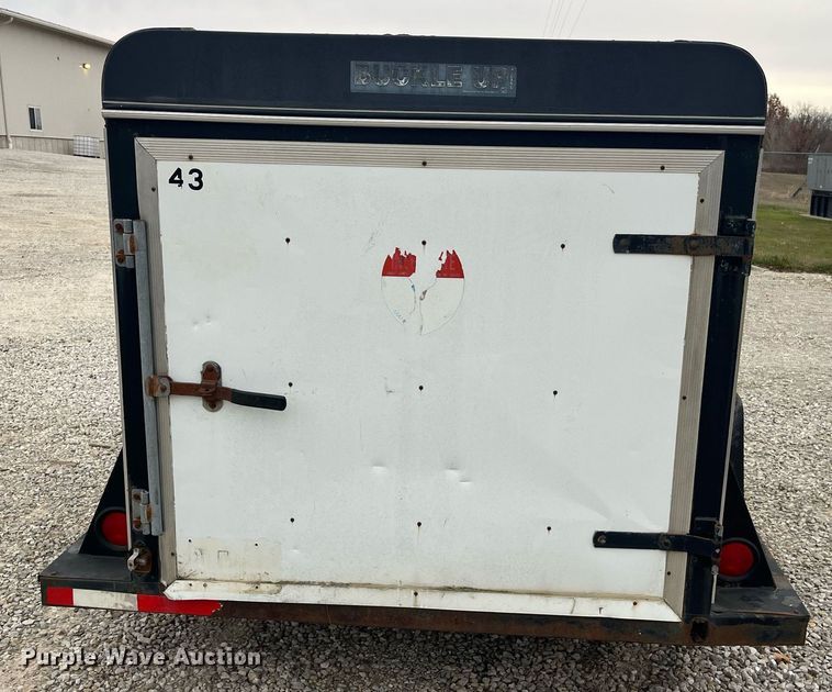 image for item EH2933 1988 Interstate enclosed cargo trailer
