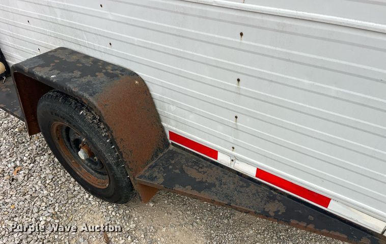 image for item EH2933 1988 Interstate enclosed cargo trailer