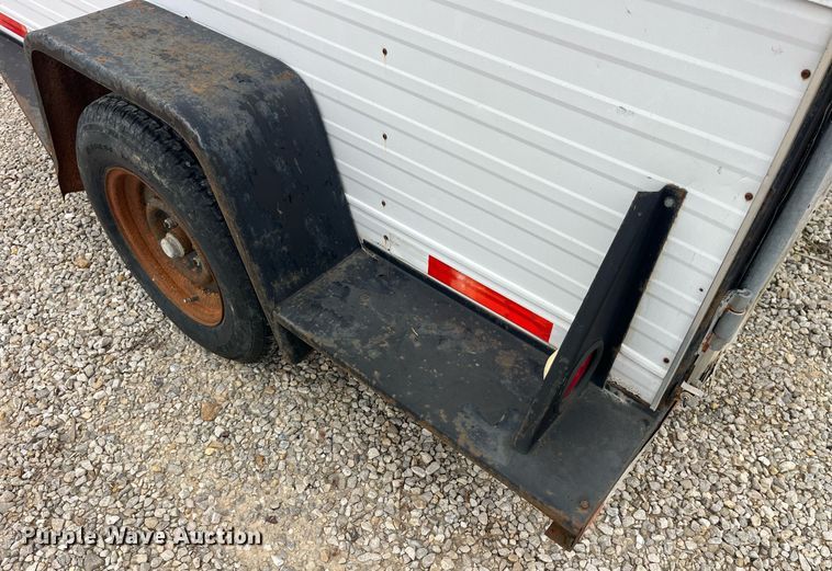 image for item EH2933 1988 Interstate enclosed cargo trailer