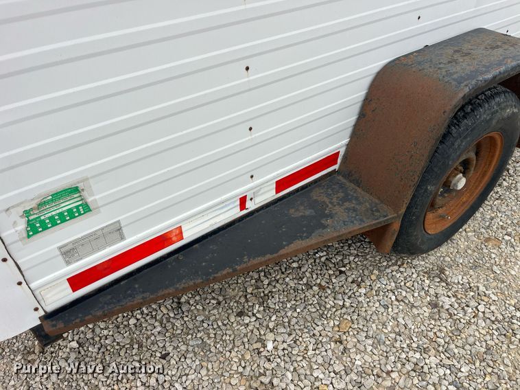 image for item EH2933 1988 Interstate enclosed cargo trailer