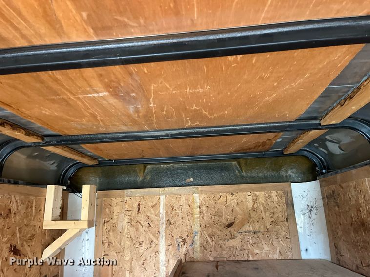 image for item EH2933 1988 Interstate enclosed cargo trailer