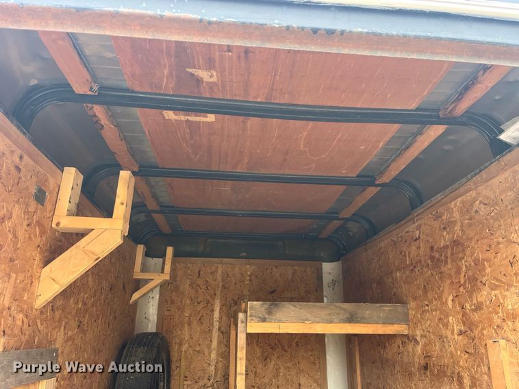 image for item EH2933 1988 Interstate enclosed cargo trailer