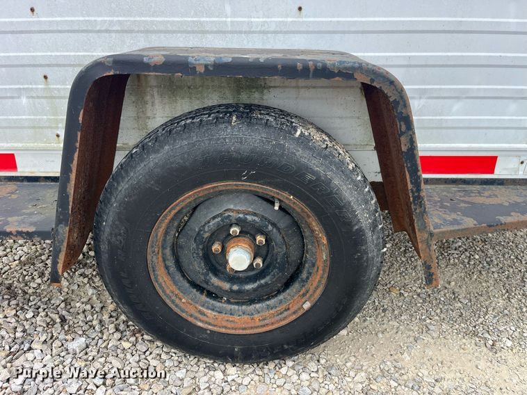 image for item EH2933 1988 Interstate enclosed cargo trailer