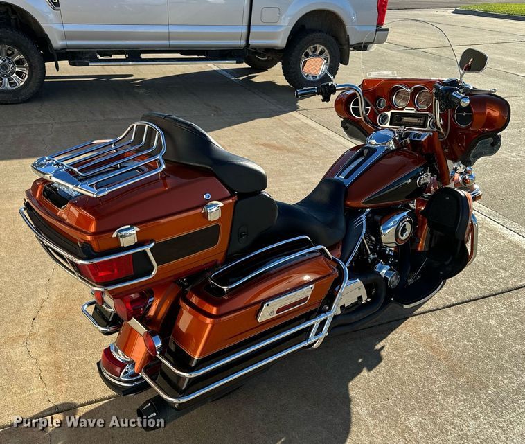 image for item EH7321 2009 Harley Davidson Electra Glide Ultra Classic motorcycle
