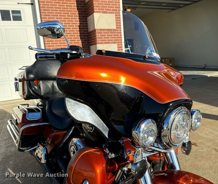 image for item EH7321 2009 Harley Davidson Electra Glide Ultra Classic motorcycle
