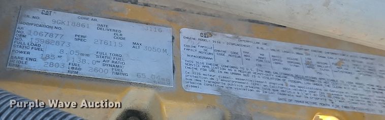 image for item EI8604 1995 Chevrolet Kodiak utility / service truck