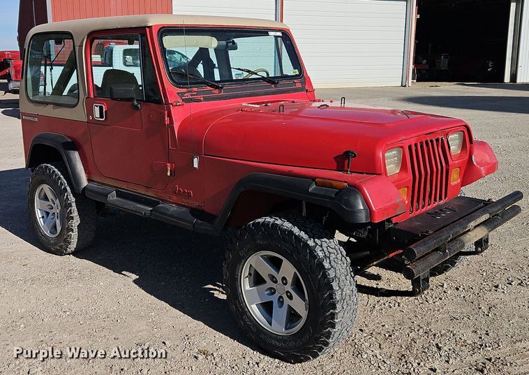 image for item EI8606 1990 Jeep Wrangler SUV