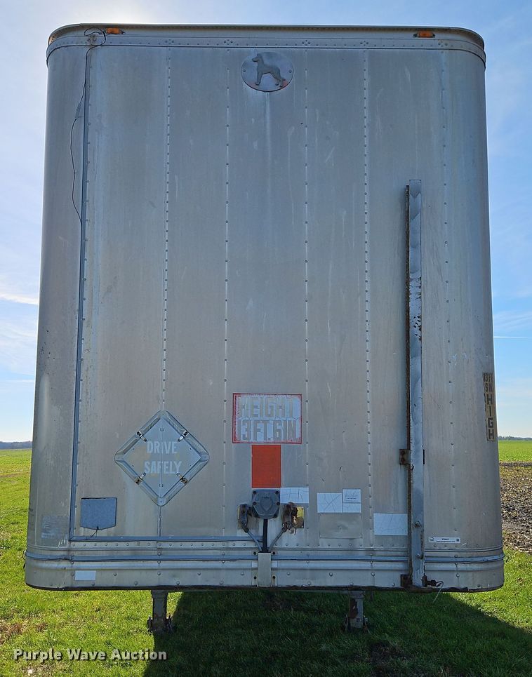 image for item EI8607 1984 Great Dane V10-700 dry van trailer