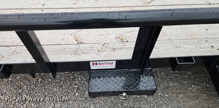 image for item EI8615 2024 Orange Line TU70-20BK4AR2B utility trailer