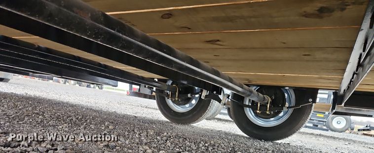 image for item EI8615 2024 Orange Line TU70-20BK4AR2B utility trailer