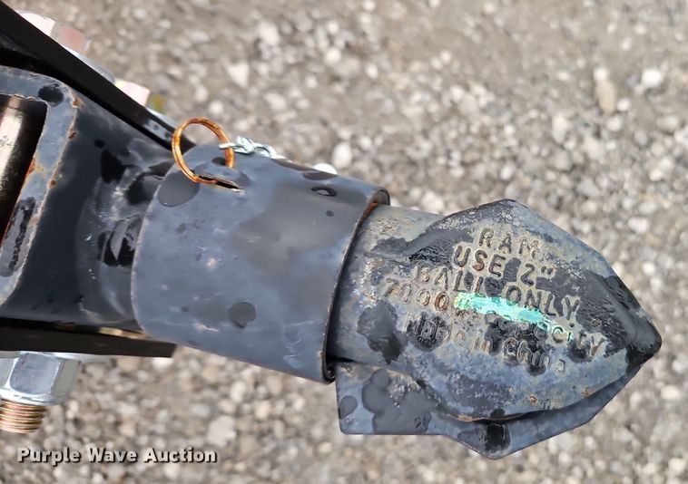 image for item EI8615 2024 Orange Line TU70-20BK4AR2B utility trailer