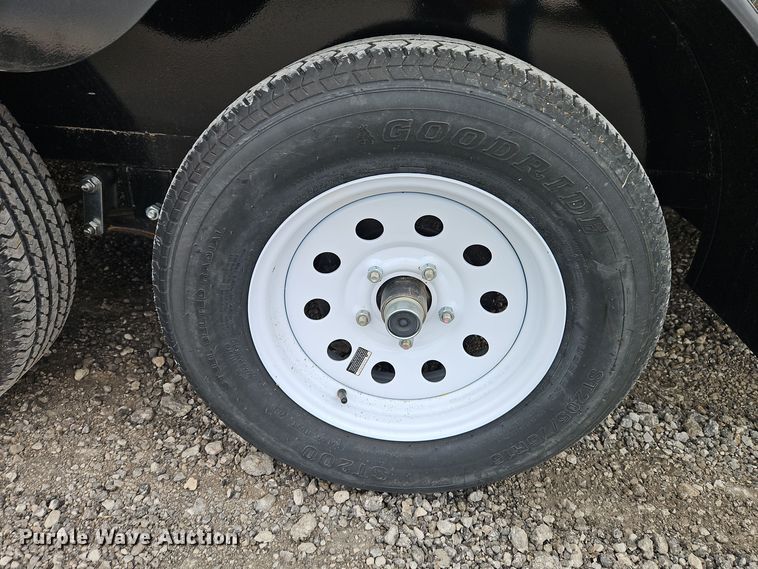 image for item EI8615 2024 Orange Line TU70-20BK4AR2B utility trailer