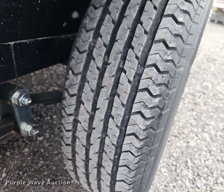 image for item EI8615 2024 Orange Line TU70-20BK4AR2B utility trailer