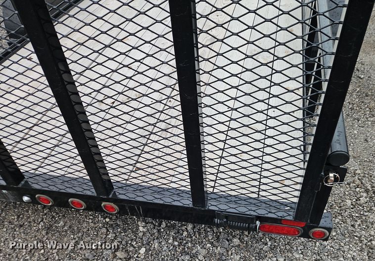 image for item EI8616 2024 Orange Line SU35-14BK4RG utility trailer