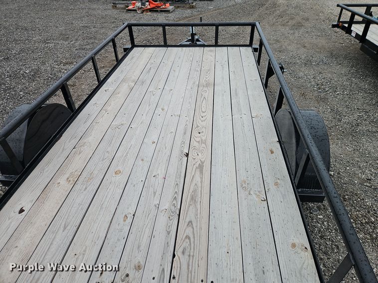 image for item EI8616 2024 Orange Line SU35-14BK4RG utility trailer