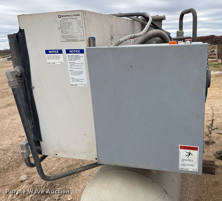 image for item EJ3316 Ingersoll-Rand EP-25 air compressor
