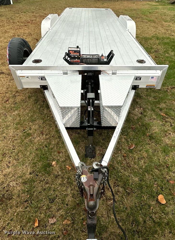 image for item EJ5169 2019 H&H trailers H8222EXA-100 tilt deck equipment trailer