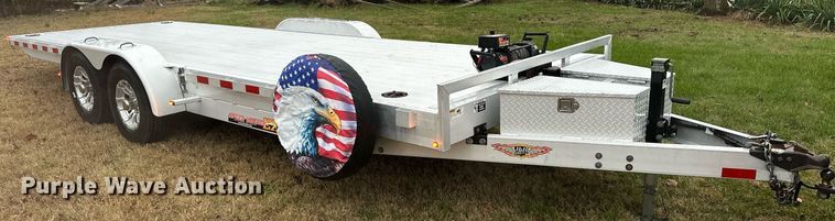 image for item EJ5169 2019 H&H trailers H8222EXA-100 tilt deck equipment trailer