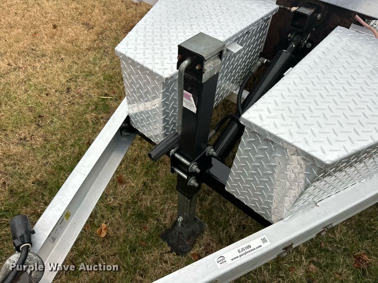 image for item EJ5169 2019 H&H trailers H8222EXA-100 tilt deck equipment trailer