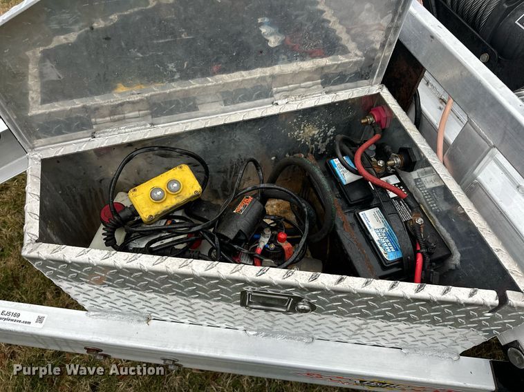 image for item EJ5169 2019 H&H trailers H8222EXA-100 tilt deck equipment trailer