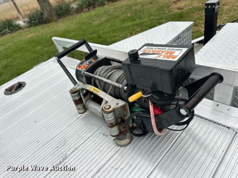 image for item EJ5169 2019 H&H trailers H8222EXA-100 tilt deck equipment trailer