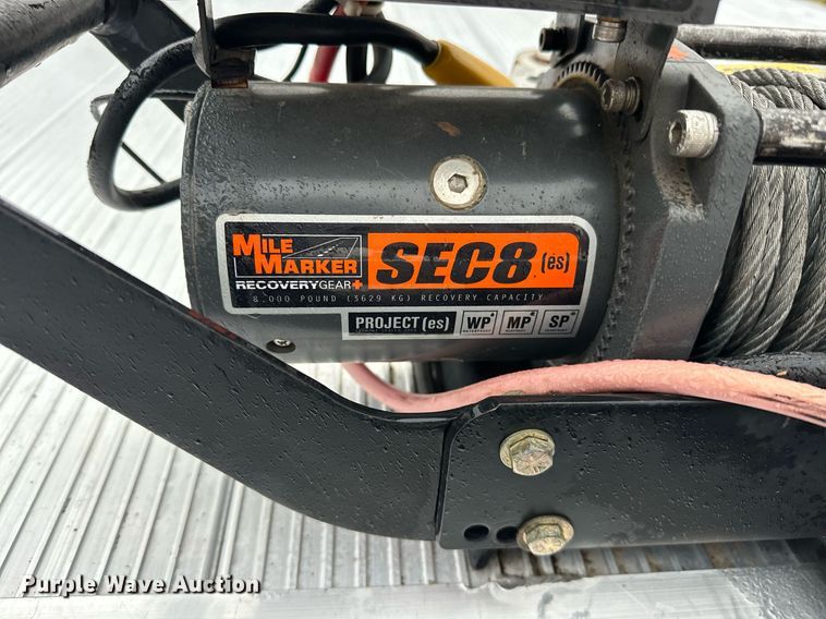 image for item EJ5169 2019 H&H trailers H8222EXA-100 tilt deck equipment trailer