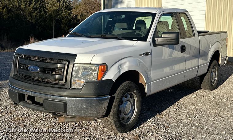 image for item EJ5248 2014 Ford F150 SuperCab pickup truck