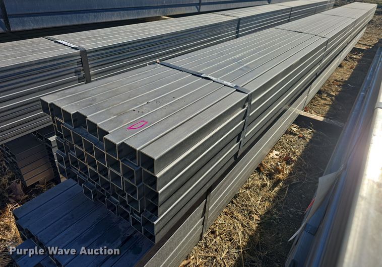 image for item EK2498 (2) bundles of square tubing