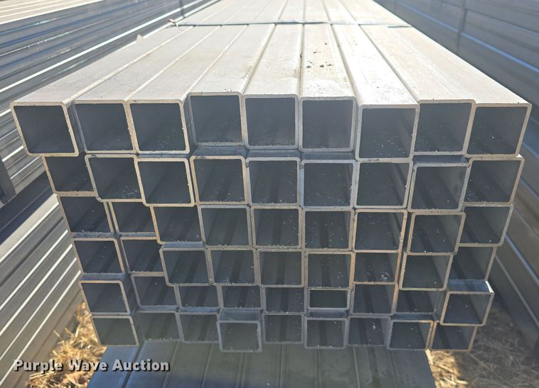 image for item EK2498 (2) bundles of square tubing