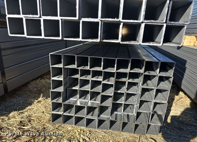 image for item EK2498 (2) bundles of square tubing