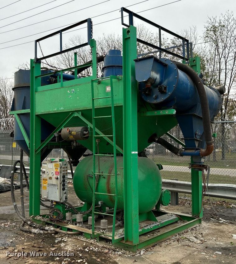 image for item EM0009 Safe Systems MSH-4-24-2 media blaster and recovery system