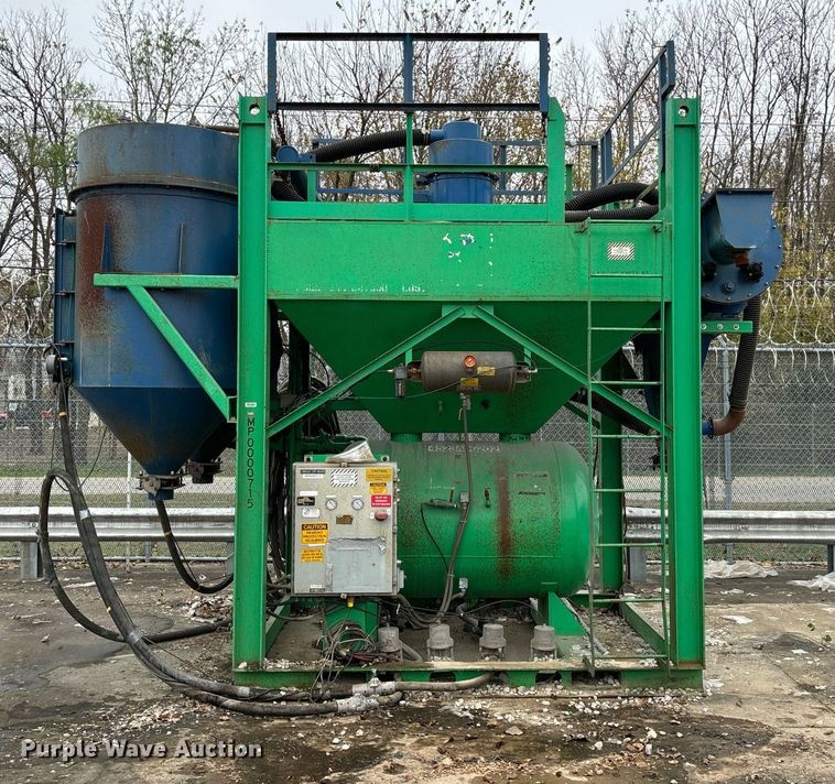 image for item EM0009 Safe Systems MSH-4-24-2 media blaster and recovery system