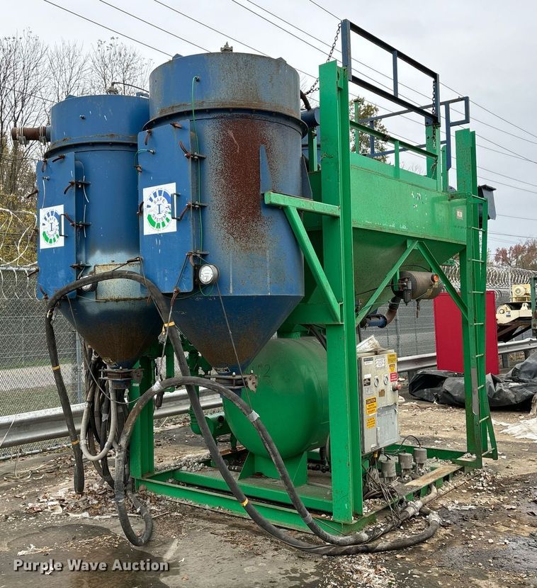 image for item EM0009 Safe Systems MSH-4-24-2 media blaster and recovery system