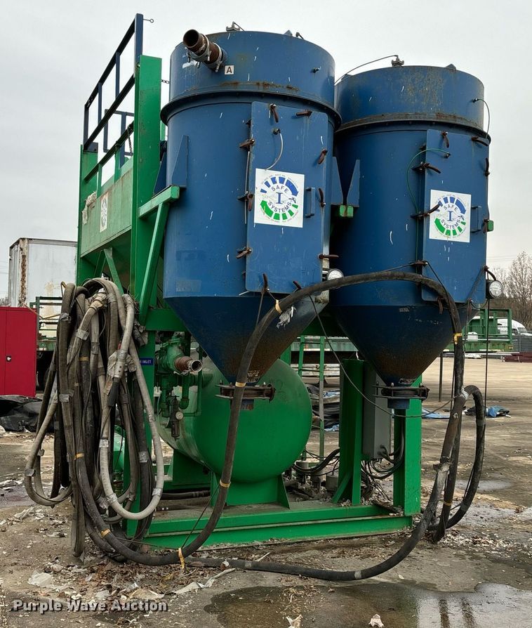 image for item EM0009 Safe Systems MSH-4-24-2 media blaster and recovery system