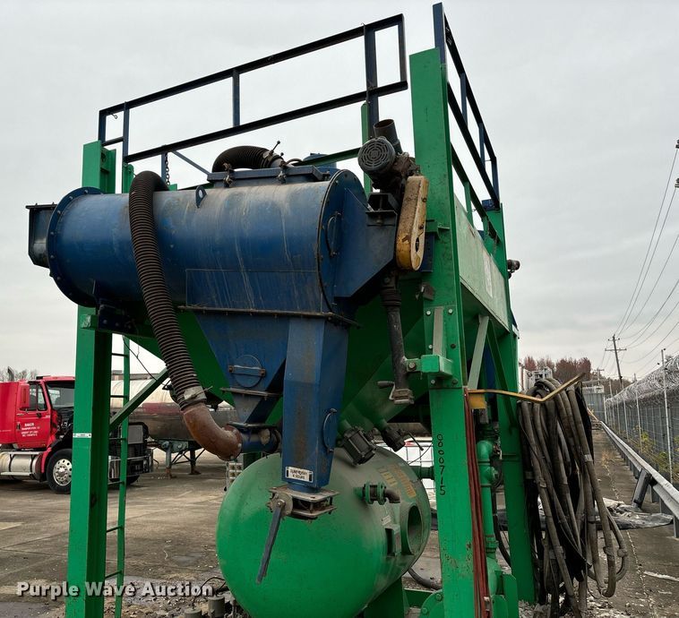 image for item EM0009 Safe Systems MSH-4-24-2 media blaster and recovery system