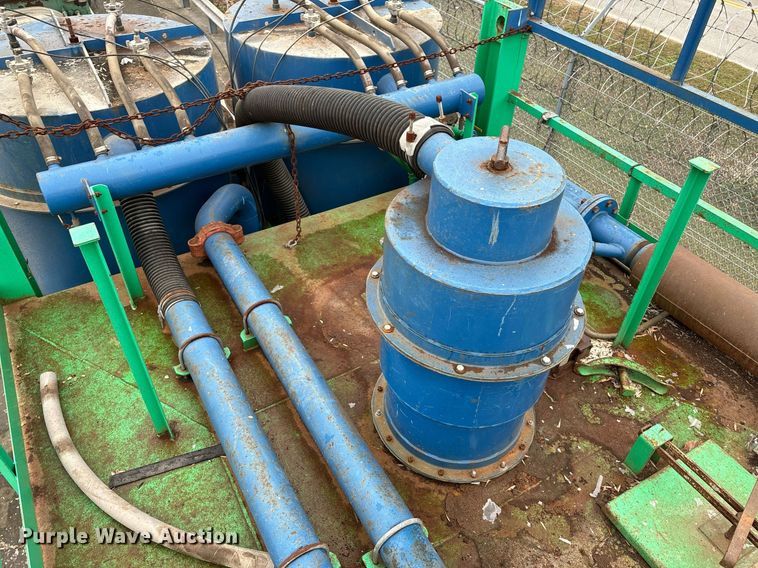 image for item EM0009 Safe Systems MSH-4-24-2 media blaster and recovery system