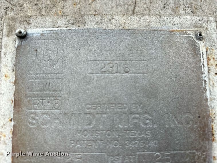 image for item EM0010 1984 Schmidt 160 sand blasting trailer